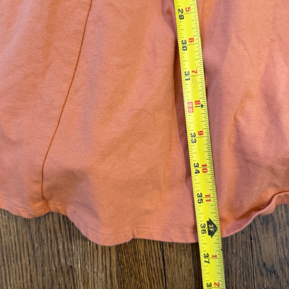 Torrid Womens Plus Size 1 Skater Dress Terracotta Orange Cotton Blend Sleeveless - Picture 5 of 7